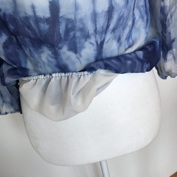 Alice + Olivia silk tie dyed top - Picture 8 of 10